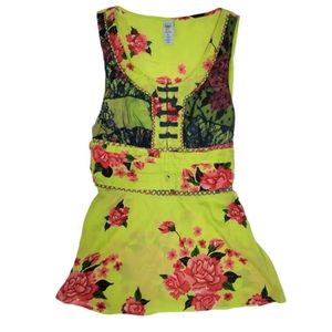 Free People sleeveless Blouse sz 6